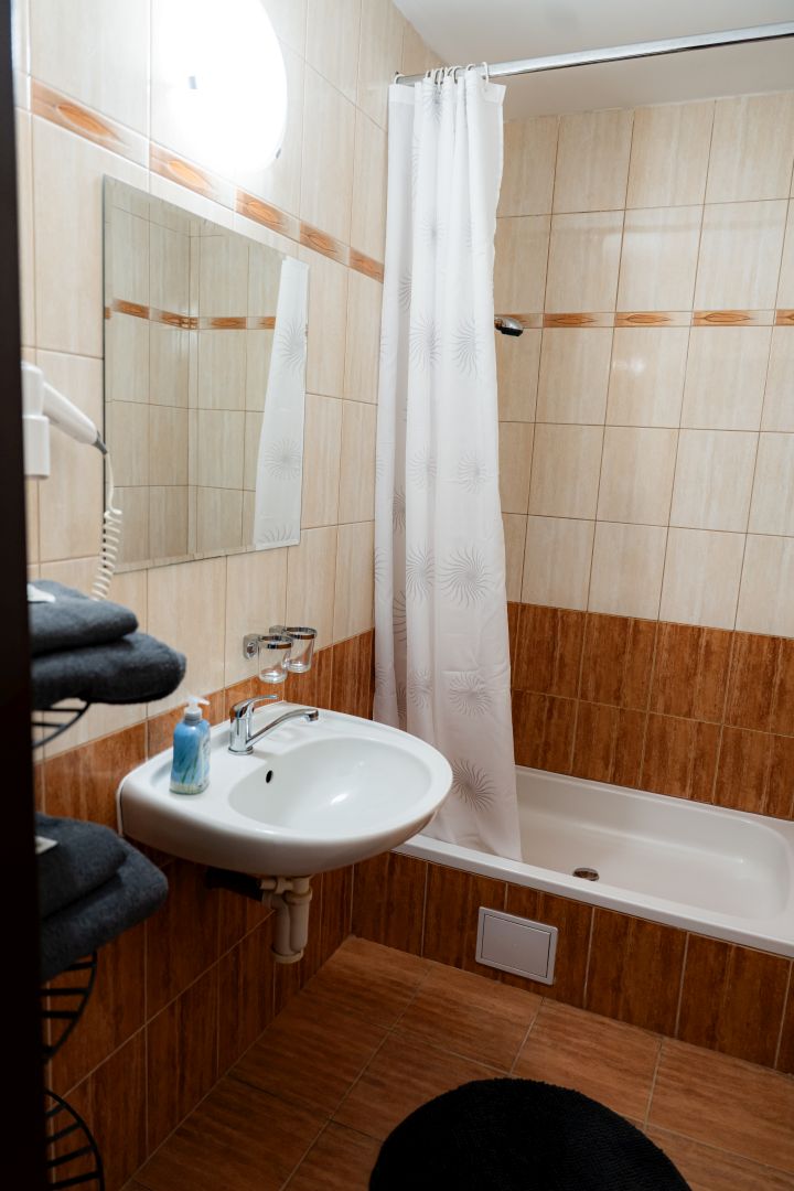 front view of bathroom